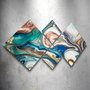 Wallity Conjunto de 4 Cuadros Decorativos de MDF Multicolor